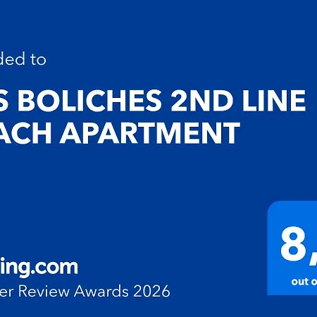Boliches 2nd Line Apartment *